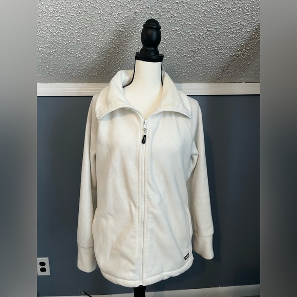 EUC Calvin Klein fleece zip up - Picture 3 of 5